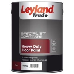 Leyland Trade Heavy Duty Floor Paint 2.5L - Tile Red - STX-468362 