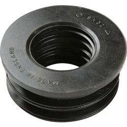 Polypipe Boss Adaptor (Push-fit rubber) - 32mm - STX-476949 