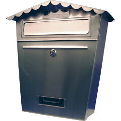 SupaHome Stainless Steel Letter Box - STX-480297 