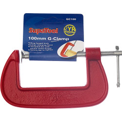 SupaTool G-Clamp - 100mm - STX-485258 