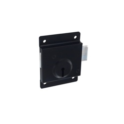 Securit Press Lock Black - 100mm - STX-485626 
