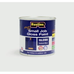 Rustins Quick Dry Small Job Gloss 250ml - Oxford Blue - STX-486515 
