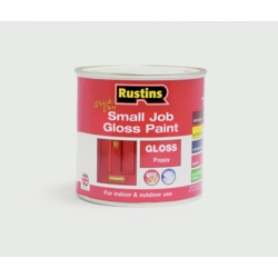 Rustins Quick Dry Small Job Gloss 250ml - Poppy - STX-486538 