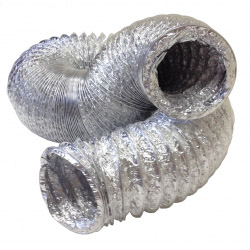 Manrose Alumunium Hose + Clip 4" - 3m - STX-486617 