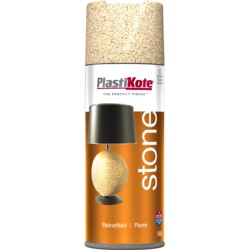 PlastiKote Stone Touch Spray Paint - 400ml Alabaster - STX-489835 