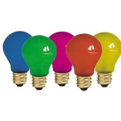 Dencon Essential Base 2 x Red, 2 x Blue, 2 x Yellow, 2 x Green & 2 x Pink - 25w Pack Of 10 - STX-493710 