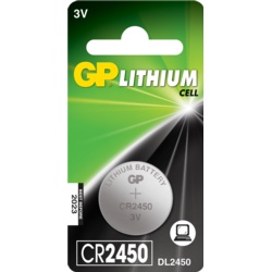 GP Lithium Button Cell Battery - CR2450 Single - STX-508787 