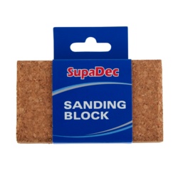 SupaDec Decorator Cork Sanding Block - STX-509913 
