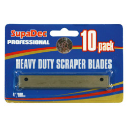 SupaDec Angled Scraper Blades - Pack of 10 - STX-510680 