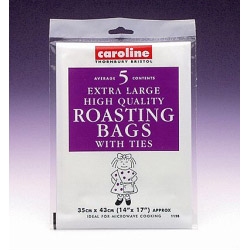 Caroline Large Roasting Bags (5) - 14"x 17" (30 x43cm) - STX-512560 