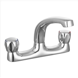 SP Deanes Deck Mixer Sink Tap - H 156mm W 224mm D 213mm - STX-513754 