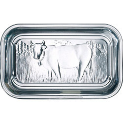 Luminarc Cow Butter Dish with Lid - Clear - STX-518461 