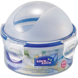 Lock & Lock Food Storage Container - Onion Dome - Round with Domed Lid - 300ml (114 x 93mm) - STX-518823 