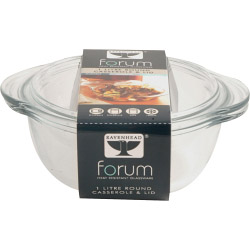 Ravenhead Forum Round Casserole with Lid - 1L - STX-523350 