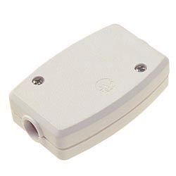 Dencon 13A, 3 Terminal Fixed Connector, White - Pre-Packed - STX-524147 