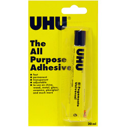 UHU All Purpose Adhesive - 20ml Tube - STX-529012 