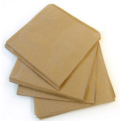 Brown Fruit Bag - Strung 10 x 10 - Pack 1000 - STX-531522 