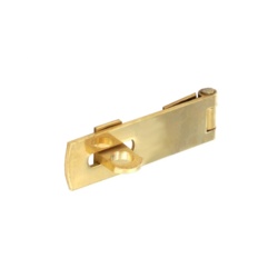 Securit Brass Hasp & Staple - 50mm - STX-536955 