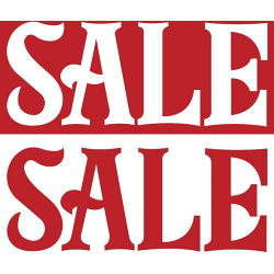 Hi-Glo Sale Slips (Pack of 5) - 13" x 5.5" - STX-536990 