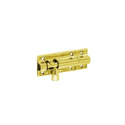 Securit Brass Door Bolt 1" Wide - 50mm - STX-537243 