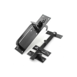 Securit Suffolk Latch 180mm - Black - STX-540898 