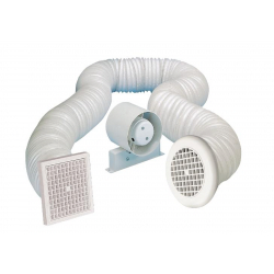 Manrose Shower Fan + Timer - 4" - STX-547529 