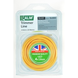 ALM Trimmer Line - Yellow - 2.4mm x 20m - STX-548272 