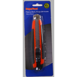 SupaTool Heavy Duty Snap Off Knife - 18mm Blade - STX-561050 