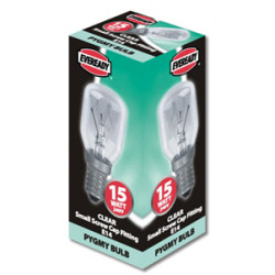 Eveready Pygmy 15W SES Clear - Pack 10 - STX-570670 