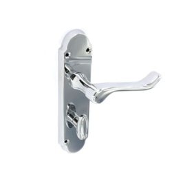 Securit Richmond Chrome Bathroom Handles (Pair) - 170mm - STX-571467 