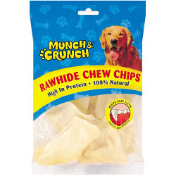 Munch & Crunch Rawhide Chew Chips - 100g Approx - STX-574259 