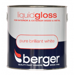 Berger Liquid Gloss 2.5L - Pure Brilliant White - STX-574309 