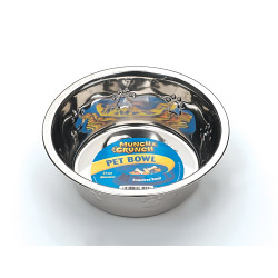 Munch & Crunch Metal Pet Bowl - 21cm - STX-574706 