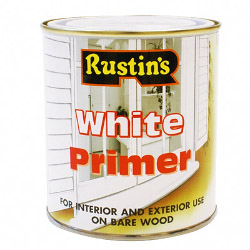 Rustins White Primer - 500ml - STX-580302 