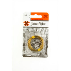 X Brass Picture Wire (Blister Pack) - No. 2 - STX-583100 