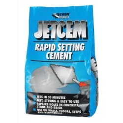 Everbuild Jetcem Rapid Setting Cement - 3kg - STX-583928 