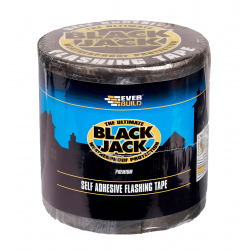 Everbuild Black Jack Flashing Trade Tape - 10m x 150mm - STX-584671 