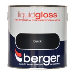 Berger Liquid Gloss 2.5L - Black - STX-587247 