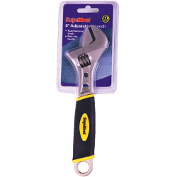 SupaTool Adjustable Wrench with Power Grip - 8"/200mm - STX-589786 