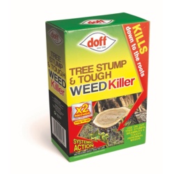 Doff New Tree Stump & Tough Weedkiller - 2 Sachet - STX-597183 