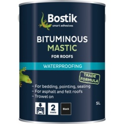 Bostik Bituminous Mastic for Roofs - 5L - STX-600120 