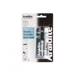 Araldite Rapid Steel - 2 x 15ml Tubes - STX-603680 