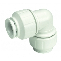 JG Speedfit Equal Elbow Connector - 22mm Pack 5 - White - STX-606494 