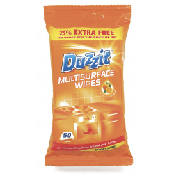 Duzzit Multi Surface Wipes - 50 Pack - STX-611432 