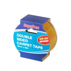 SupaDec Double Sided Carpet Tape - 48mm x 25m - STX-613551 