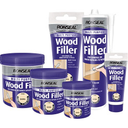 Ronseal Multi Purpose Wood Filler Cartridge 310ml - White - STX-615419 