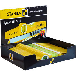 Stabila Magnetic Spirit Level Type 81S REM - 25cm - STX-617550 