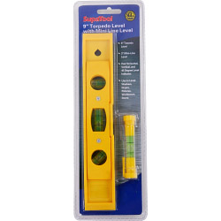 SupaTool Torpedo Level With Mini Line Level - 9"/225mm - STX-620257 