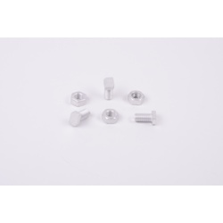 ALM Cropped Head Bolts & Nuts - Pack of 20 - STX-623685 