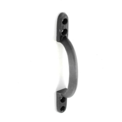 Securit Pull Handle Cast Black - 150mm - STX-624811 